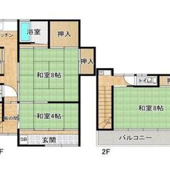 荒川区中古戸建！最寄り駅徒歩7分！３Kの２階建て🎵 - 荒川区