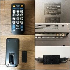 32V型デジタルハイビジョン液晶テレビLE-M32BD10H　mini B-CAS付きMr Max  リモコン汎用IRC-202T　ミスターマックス2017年製の画像