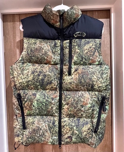 nitraid ナイトレイド ダウンベスト ドープフォレスト