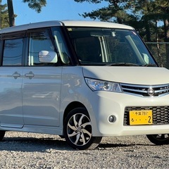 ★車検付き★H25 ルークス ハイウェイスター 社外ナビ 片側パ...