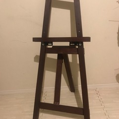 【DIY】イーゼル　木製　高さ4段階、角度3段階調節　アンティーク風