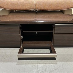 NITORI ニトリ TVボード ローボードポスティア 175cm ブラウン Used/キレイ