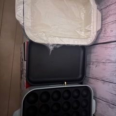 ブルーノ　ホットプレート、深鍋、たこ焼き器の画像