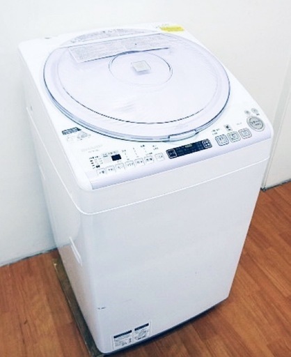 (送料無料) 洗濯・乾燥機 洗7kg 乾3.5kg ヒーター式乾燥 SHARP Ag+イオン 新品価格12万
