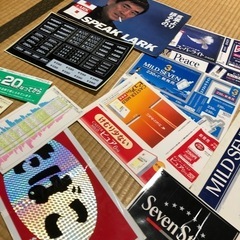 昭和レトロ　非売品　煙草たばこ　ステッカー　シール　10枚以上の画像