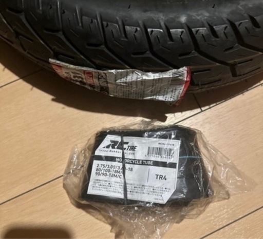 中型 バイク 新品タイヤ
