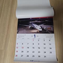 【新品】2025年ANAの飛行機カレンダーの画像