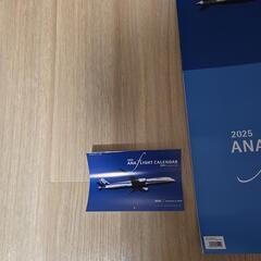 【新品】2025年ANAの飛行機カレンダーの画像