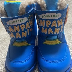 ③新品未使用　アンパン　雪　スノーシューズ　13cmの画像