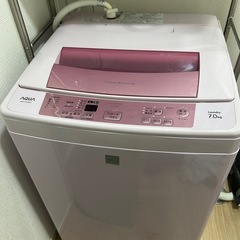 洗濯機AQUA   2016年式の画像
