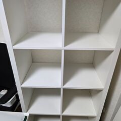 IKEA　KALLAX　カラックス　ホワイト　棚