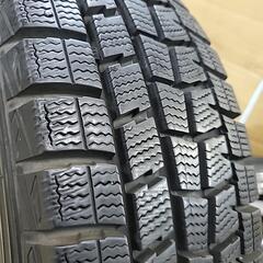 ◆◆商談中◆◆　ハスラーやフレア等に超バリ山スタッドレス+ハスラー純正ホイール　ダンロップ　　　　　　(HDLS8)の画像