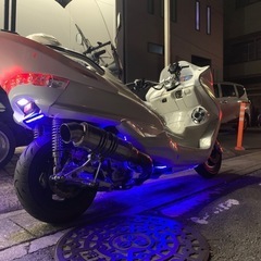 マジェスティ　Bluetooth スピーカー　LED カスタム　sg03j 草加市
の画像