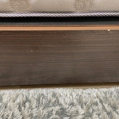 東京インテリア　収納付き　シングルベッドの画像