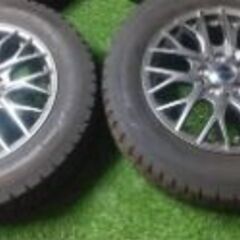★美品★溝8mm 195/65R15 スタッドレスタイヤ4本セット 2021年製 ノア ヴォクシー エスクワイア ステップワゴン セレナ その他の画像