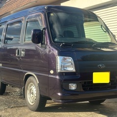 車検R8/12末　5MT 4WD カスタム多数　サンバーディアス