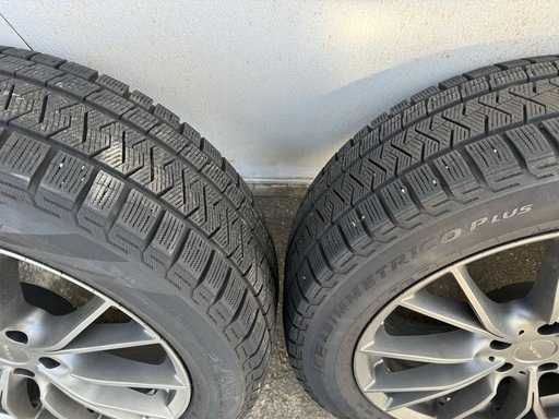  G01 G02 スタッドレス 245/50R19 ランフラット　　　　2021年製　ピレリ　MAKアルミ　4本