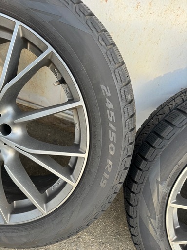  G01 G02 スタッドレス 245/50R19 ランフラット　　　　2021年製　ピレリ　MAKアルミ　4本