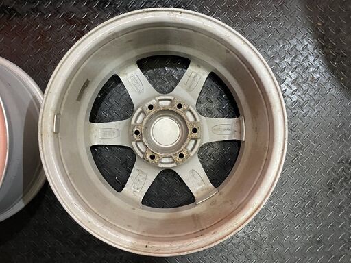 Granverd 社外ホイール 17インチ 4本 7.5J6HPCD139.7+25 ランクルプラド ハイラックスサーフ等　(VHF488)