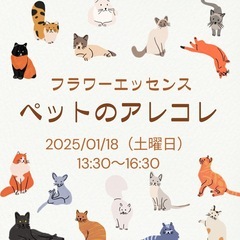 フラワーエッセンス　ペットのご相談