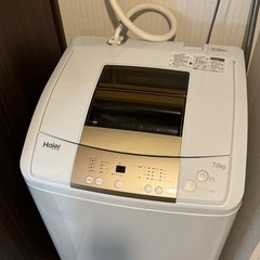 Haier　7.0Kg 全自動洗濯機 JW- K70Mの画像