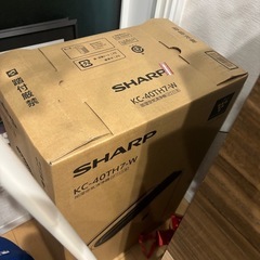 新品 空気清浄機 2024 SHARP kc-40th7-w