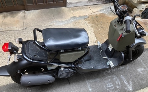 【取引終了‼️】【実働】ズーマー(ミリタリー自家塗装) 自賠責令和9年2月まで