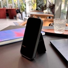 【新品】Poklox MagSafeウォレットiPhoneスマホスタンド ブラウン　茶色の画像