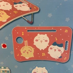 🍦新品未開封🍦ちいかわ　折りたたみテーブル「ピンク」の画像