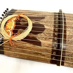 ◇和琴◇13弦 琴 クルムラ楽器 全長188cm 琴柱／口前カバー／丸