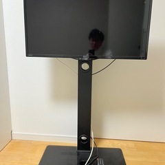 テレビを脚つきで差し上げます
