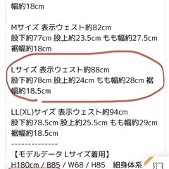暖パン（ほぼ新品）ジーンズタイプ の画像