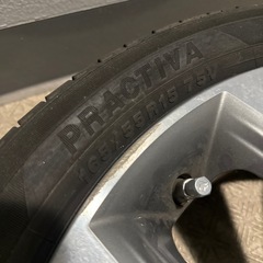 【受け渡し者決定】日産DAYZルークス　純正アルミホイール　タイヤ付きの画像