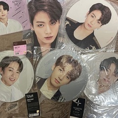 BTS ジョングク うちわなど9点まとめ売り 