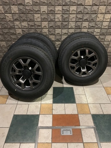 ダンロップタイヤ&ホイール5本セット新車はずし