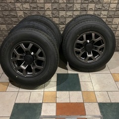 ダンロップタイヤ&ホイール5本セット新車はずし
