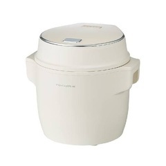 【炊飯器】レコルト コンパクト  ライスクッカー RCR-1 Compact Rice Cooker ホワイトの画像
