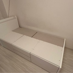 1人暮らしシングルベッド