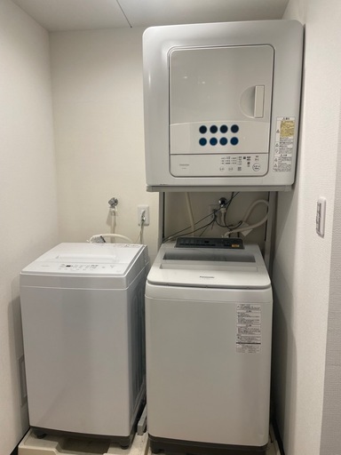 洗濯機と乾燥機