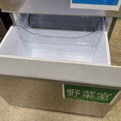 J6397　★6か月保証付★　AQUA　アクア　３ドア冷蔵庫　AQR-36M2　シルバー　2022年製 クリーニング済み　【リユースのサカイ柏店】参考価格88,660円の画像