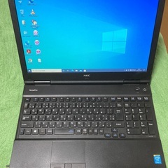 NEC ノートパソコン2015年製造の画像