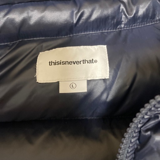 美品this is never thatダウンジャケット
