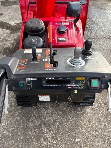 値下げ可！　除雪機　ホンダ　ハイブリッド　HSM980i 動作確認済み　ターンレバー　