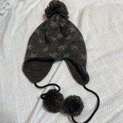 アディダス　ニット帽　54〜57センチ　アクリル100%　の画像