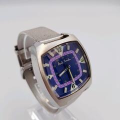 【美品】Paul Smith　ポールスミス　オートマチック　自動巻き　スクエアの画像