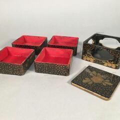 雛人形用ヴィンテージ木製重箱ミニ家具 #1970年代の画像