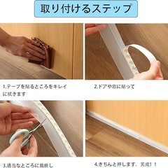 3M 透明テープ エアコン効率アップ用の画像