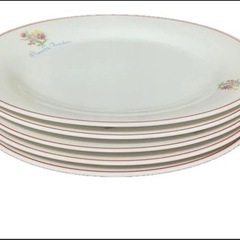 たち吉　 平皿 プレート　23×2.5  食器 プレート　Original Design 5枚の画像