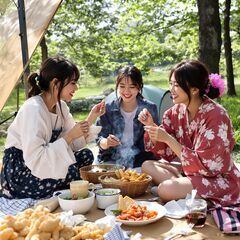 グルメ好き集まれ！仲間と食べ歩き🍴