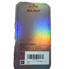 SULADA iPhone 14用ケース パープルの画像